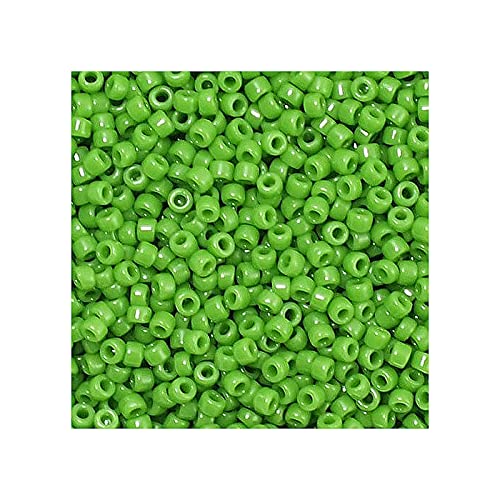 10g TOHO Rocailles 11/0, opake Mintgrün (# 47) (TOHO seed beads 11/0, Opaque Mint Green (#47)) Japanishe Glas Rund Perlen von Generic