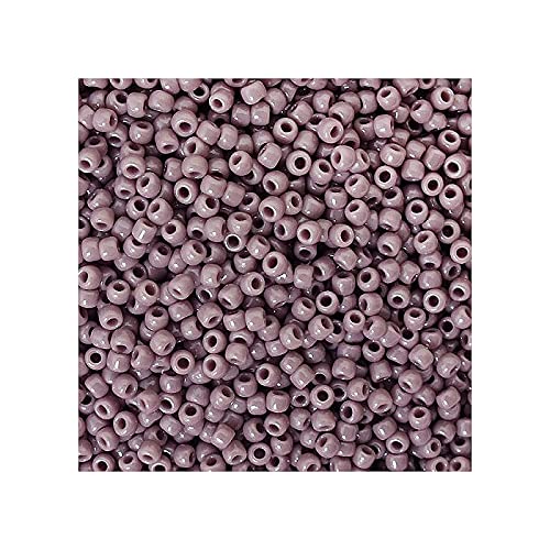 10g TOHO Rocailles 11/0, opaque Lavendel (# 52) (TOHO seed beads 11/0, Opaque Lavender (#52)) Japanishe Glas Rund Perlen von Generic