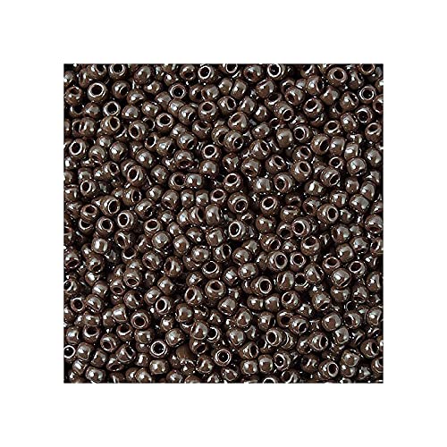 10g TOHO Rocailles 8/0, opaque Oxblut (# 46) (TOHO seed beads 8/0, Opaque Oxblood (#46)) Japanishe Glas Rund Perlen von Generic