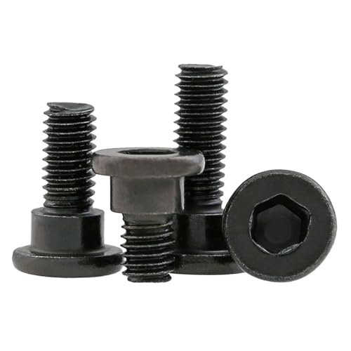 12,9 hochfesten Carbon Stahl Abgestufte Hexagon Buchse Blechschraube Schulter Bolzen Klemme Positionierung Schraube M 2,5 M3(8mm,M2.5 (10Pcs)) von Generic