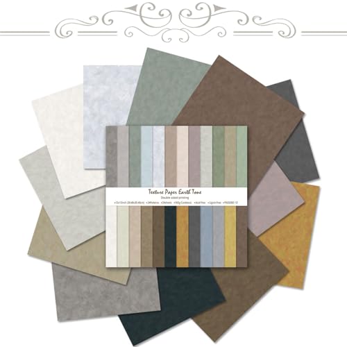 12 x 12 Scrapbook-Papier, 24 Blatt, Boho-Erdtöne, doppelseitige dekorative Kartonbögen für Scrapbooking, Basteln, DIY-Alben, Junk-Tagebücher 12 x 12 Scrapbook-Papier, 24 Blatt, Boho-Erdtöne, doppelseitige dekorative Kartonbögen für Scrapbooking, Basteln, DIY-Alben, Junk-Tagebücher von Generic