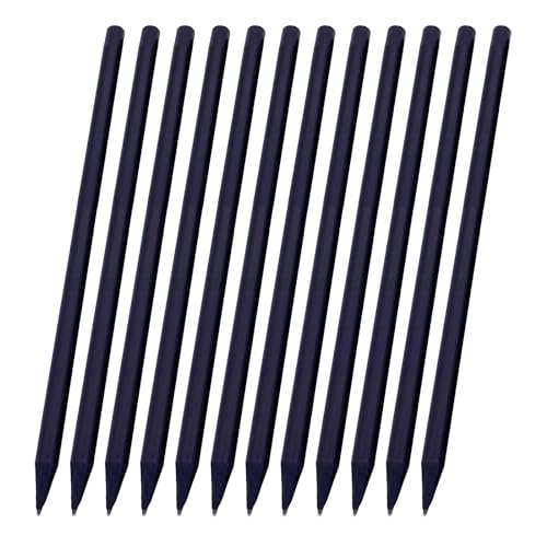 12pcs/Set Schwarze Stangenstifte Süße Schwarze Holzstandardstifte Malerei Zeichnen Schreiben Holz Blei Break Resistant 12pcs/Set Schwarze Stangenstifte Süße Schwarze Holzstandardstifte Malerei Zeichnen Schreiben Holz Blei Break Resistant von Generic