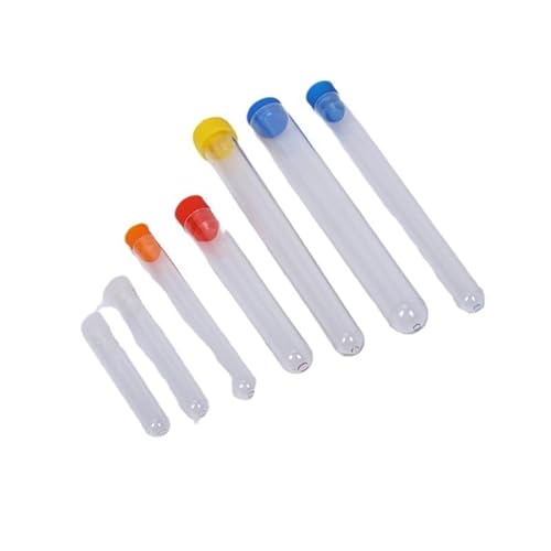 15 Stück Kunststoff-Nadelbehälter, Tragbare Aufbewahrungsbox Für Sticknadeln, Stecknadeln, Zahnstocher, Für Handwerk Und Stricken(White,12 * 75mm) von Generic