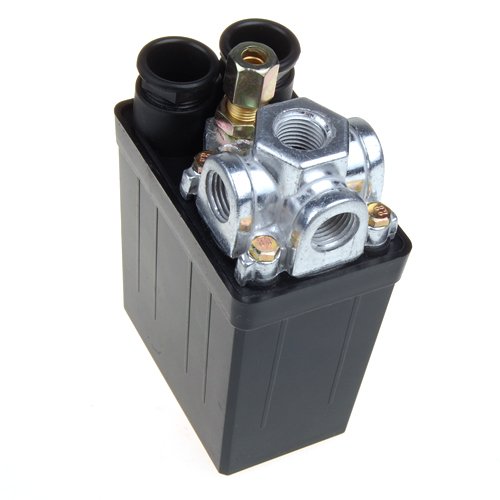 16 A Druckmanometer für Kompressor? Air bedienbar Ventil 175PSI 240 V – Schwarz 16 A Druckmanometer für Kompressor? Air bedienbar Ventil 175PSI 240 V – Schwarz von Generic