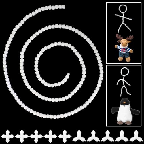170-teiliges Puppenanker-Set mit flexiblen Gelenken, X/Y-Anschlüssen für Stofftiere und Puppenfiguren, ideal für DIY-Projekte 170-teiliges Puppenanker-Set mit flexiblen Gelenken, X/Y-Anschlüssen für Stofftiere und Puppenfiguren, ideal für DIY-Projekte von Generic