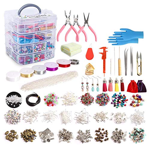 1960 Pieces Jewelry Making Supplies Kit with Beads Findings Pliers Beading Wire 1960 Pieces Jewelry Making Supplies Kit with Beads Findings Pliers Beading Wire von Generic
