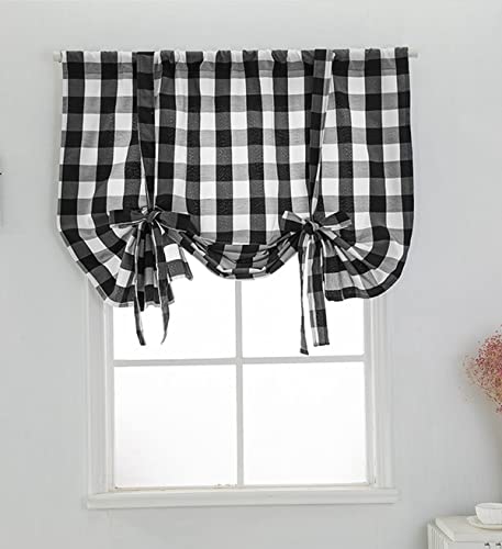 1Pcs Karierte Küche Gardine Landhausstil Bistrogardine Scheibengardine halbtransparent Gardinen Vorhang Landhaus Küche Kurz Fenster Blickdicht Bistrogardine Kurzgardine Karo Raffgardinen 1Pcs Karierte Küche Gardine Landhausstil Bistrogardine Scheibengardine halbtransparent Gardinen Vorhang Landhaus Küche Kurz Fenster Blickdicht Bistrogardine Kurzgardine Karo Raffgardinen von Generic