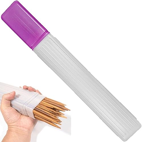 1pc Große Transparente Kunststoff Stricken Nadel Pin Lagerung Fall Rohr Container Pullover Stricken Nadel Lagerung Fall Halter von Generic