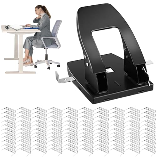 2-Locher für Ordner, Aktenlocher mit 2 Löchern, Papierstanzer mit geringer Stärke, zwei Löcher, Locher aus Metall, Locher 2-Locher für Ordner, Aktenlocher mit 2 Löchern, Papierstanzer mit geringer Stärke, zwei Löcher, Locher aus Metall, Locher von Generic