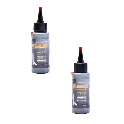 2 Stück Schmierpulver für Schließzylinder, 50 ml Schmiermittel für Türschlösser Scharniere Graphitpulver, Pulverschmiermittel Mehrzweck-Graphitschmiermittel für Schlösser (2) von Generic