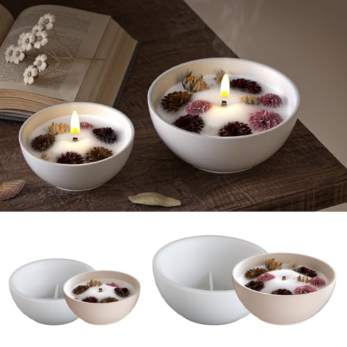 2 Stück Silikonform Schale, Silikonformen Gießformen Schale, Silikonform Kerzenhalter Aromatherapie, Gießformen Silikon Tablett Gießform Schalen, Silikon Gießform Teelicht für Gips, Bastelarbeiten (A) 2 Stück Silikonform Schale, Silikonformen Gießformen Schale, Silikonform Kerzenhalter Aromatherapie, Gießformen Silikon Tablett Gießform Schalen, Silikon Gießform Teelicht für Gips, Bastelarbeiten (A) von Generic