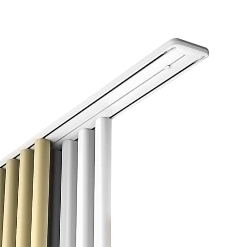 2-läufig Vorhangschiene Raumteiler Deckenmontage Gardinenschiene aus Aluminium Gardinenstange für Erkerfenster/Decke/Wand/Türöffnung(16.1FT(490CM)) von Generic