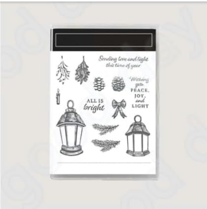 2024 Metall-Stanzformen und Stempel, Set für verschiedene Festivals, Grußkarten, Geburtstage, DIY, Scrapbooking, Album, Kunsthandwerk (MP1008 (Stanz- und Stempel-Set) von Generic
