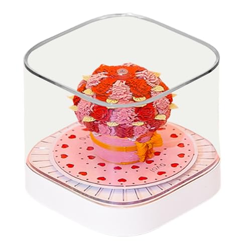 2026 Schreibtischkalender - 3d Blumenpapier -Schnitzkunst, Dekorative Memo -Pad -Notizblock Mit Acrylhülle | DIY Craft Home Office, Kunsthandwerks Notizbilder Für Frauen, Mädchen Und Studenten G 2026 Schreibtischkalender - 3d Blumenpapier -Schnitzkunst, Dekorative Memo -Pad -Notizblock Mit Acrylhülle | DIY Craft Home Office, Kunsthandwerks Notizbilder Für Frauen, Mädchen Und Studenten G von Generic