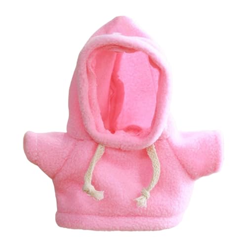 20cm Plüsch Puppe Kleidung Puppe Sweatshirt Komfortable Nette Puppe Hoodie Puppe Kleidung, Rosa 20cm Plüsch Puppe Kleidung Puppe Sweatshirt Komfortable Nette Puppe Hoodie Puppe Kleidung, Rosa von Generic