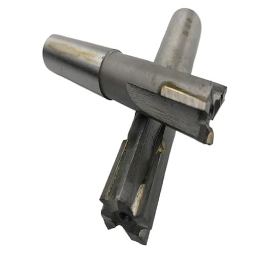 25mm Schaftfräser mit quadratischer Spitze, Wolframkarbid, 4 gerade Schneiden, 20mm Schaft, 2 Stück, CNC-Fräswerkzeug für Stahl, Aluminium und Kunststoff(20 * 4) von Generic