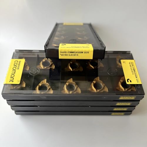 266RG-22MM01A500M 1020/CNC-Drehmaschine Hartmetall-Klingenwerkzeug, 10 Stück 266RG-22MM01A500M 1020/CNC-Drehmaschine Hartmetall-Klingenwerkzeug, 10 Stück von Generic