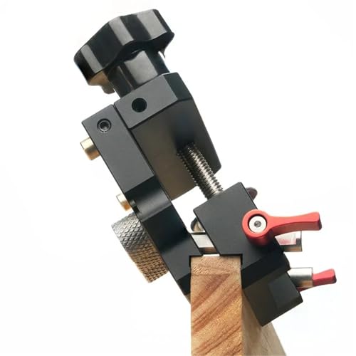 3-in-1-Dübellehren-Set für die Holzbearbeitung, Werkzeug, verstellbare Taschenlochlehre, 6/8/10, Bohrführung, Zapfenlocher, Ortungsgerät von Generic