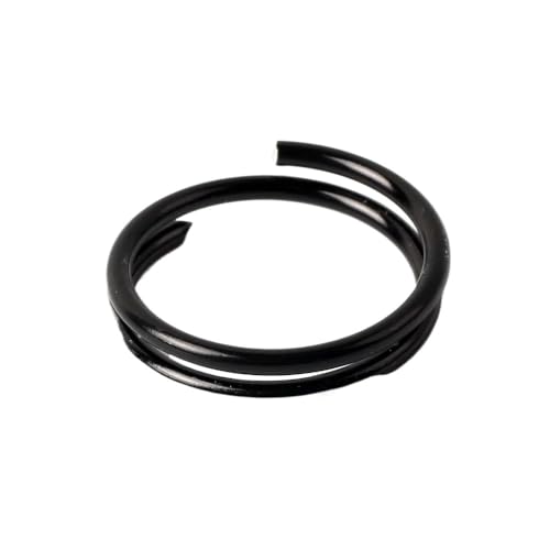 3 m/Rolle, 1,0/1,5/2,0/3,0 mm, schwarzer Aluminiumdraht, weiches Handwerk, vielseitiges lackiertes Metall, DIY-Ohrringe, Halsband, Halskette, Schmuckherstellung(3.0mm) von Generic