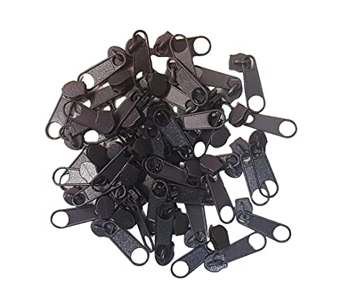 3 mm Zipper für Reißverschluss endlos in 35 Farben Anthrazit 10 Stück von Generic