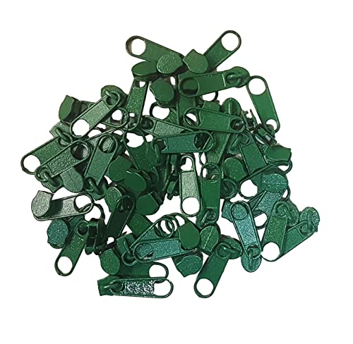 3 mm Zipper für Reißverschluss endlos in 35 Farben Blattgrün 10 Stück von Generic