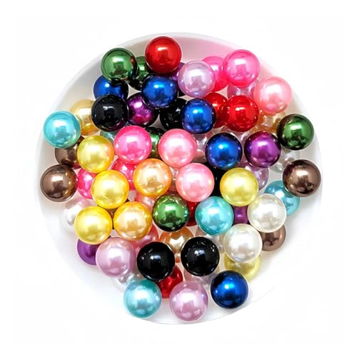 30–300 Stück runde Acryl-Abstandshalter ohne Loch, für DIY-Schmuckherstellung, C, 4 mm x 300 Stück von Generic