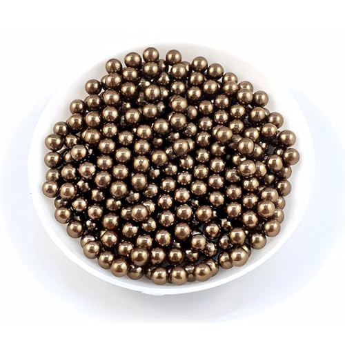 30–300 Stück runde Acryl-Abstandshalter ohne Loch, für DIY-Schmuckherstellung, Kaffee, 12 mm x 30 Stück 30–300 Stück runde Acryl-Abstandshalter ohne Loch, für DIY-Schmuckherstellung, Kaffee, 12 mm x 30 Stück von Generic