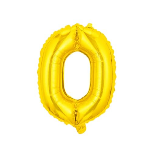 32 Zoll Buchstaben Geburtstagsfeier Dekoration Aluminium Film Ballon-Gold-O 32 Zoll Buchstaben Geburtstagsfeier Dekoration Aluminium Film Ballon-Gold-O von Generic