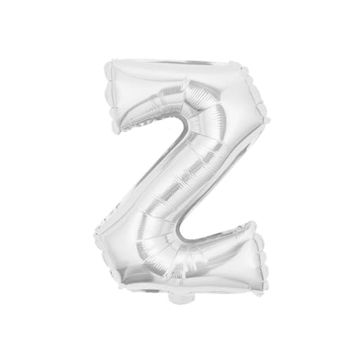 32 Zoll Buchstaben Geburtstagsfeier Dekoration Aluminium Film Ballon-Silber-Z 32 Zoll Buchstaben Geburtstagsfeier Dekoration Aluminium Film Ballon-Silber-Z von Generic