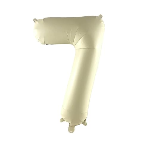 32 Zoll Digital Aluminium Film Ballon Medium Ballon Dekoration-Milchweiß Nummer 7 32 Zoll Digital Aluminium Film Ballon Medium Ballon Dekoration-Milchweiß Nummer 7 von Generic