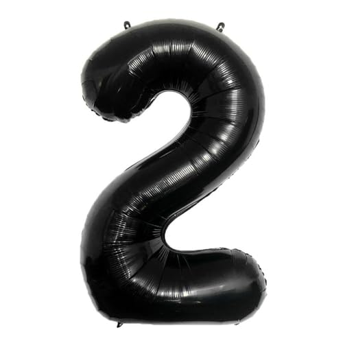 32 Zoll Digital Aluminium Film Ballon Medium Ballon Dekoration-schwarz 2 32 Zoll Digital Aluminium Film Ballon Medium Ballon Dekoration-schwarz 2 von Generic