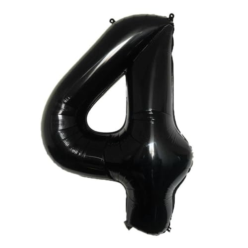 32 Zoll Digital Aluminium Film Ballon Medium Ballon Dekoration-schwarz 4 32 Zoll Digital Aluminium Film Ballon Medium Ballon Dekoration-schwarz 4 von Generic
