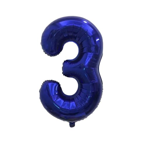 32 Zoll Digital Aluminium Film Ballon Medium Ballon Dekoration-tiefblaue Nummer 3 32 Zoll Digital Aluminium Film Ballon Medium Ballon Dekoration-tiefblaue Nummer 3 von Generic