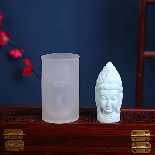 3D-Buddha-Silikonform, handgefertigt, Seife, Kerzen, Fondant, Gelee, Schokolade, Mousse, Kuchenform, Backen, Aromatherapie, Gips, Polymer-Ton, Sugercraft, Kuchen, Pudding, Backform, Tablett 3D-Buddha-Silikonform, handgefertigt, Seife, Kerzen, Fondant, Gelee, Schokolade, Mousse, Kuchenform, Backen, Aromatherapie, Gips, Polymer-Ton, Sugercraft, Kuchen, Pudding, Backform, Tablett von Generic