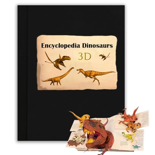 3D Encyclopedia Prehistorica Dinosaurs, Funny Interactive Pop-Up Dinos Book, dinosaur encyclopedia,The Complete Illustrated Encyclopedia of Dinosaurs & Prehistoric Creatures,Gift for Dinosaur Lovers von Generic