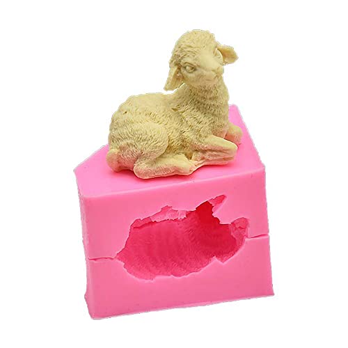 3D-Mini-Schaf-Silikonform, handgefertigt, für Seife, Kerzen, Fondant, Gelee, Schokolade, Mousse, Kuchen, Backen, Aromatherapie, Gips, Polymer-Ton, Sugercraft, Kuchen, Pudding, Backform, Backform 3D-Mini-Schaf-Silikonform, handgefertigt, für Seife, Kerzen, Fondant, Gelee, Schokolade, Mousse, Kuchen, Backen, Aromatherapie, Gips, Polymer-Ton, Sugercraft, Kuchen, Pudding, Backform, Backform von Generic