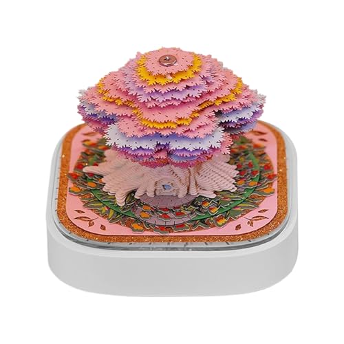 3D-Schreibtischkalender | Künstlerischer Notizblock Haus in den Bäumen | Skulpturales Abreißpapier für Büro | Dekoration zum Schreiben Studium Geschenk Party 3D-Schreibtischkalender | Künstlerischer Notizblock Haus in den Bäumen | Skulpturales Abreißpapier für Büro | Dekoration zum Schreiben Studium Geschenk Party von Generic