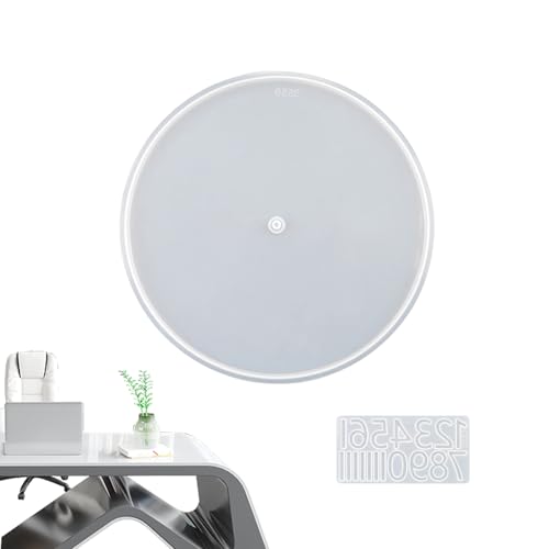 3D Silikon Kerzenform, Uhr Harz Gießform, Uhr Harzform:Silikonform für Harzgips, Kerzenformen, Wachskerzen, Seifenton, Handwerk aus 3D Silikon Kerzenform, Uhr Harz Gießform, Uhr Harzform:Silikonform für Harzgips, Kerzenformen, Wachskerzen, Seifenton, Handwerk aus von Generic