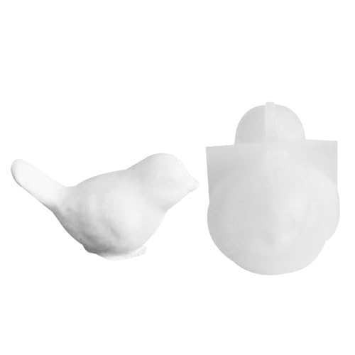 3D Vogelseifen-Form - Small Bird Silicone Gussform - Silikonform für die Herstellung von Seifenstangen Ornamente - Cute Love Bird Shape Form - Silikonform von Generic
