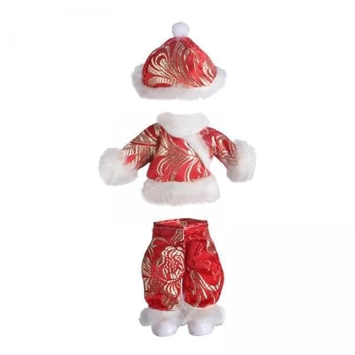3X Puppenkleidung Set, Täglich Bekleidungsfeier Kleidung Outfits für 17 cm Puppe OB11 Doll Kostüm von Generic