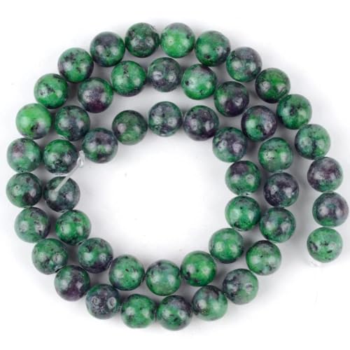 4–12 mm natürliche gemischte Edelsteine, Japser, Karneol, Lava, Citrine, runde lose Perlen für Schmuckherstellung, Epidote Zoisit, 10 mm, ca. 37 Stück 4–12 mm natürliche gemischte Edelsteine, Japser, Karneol, Lava, Citrine, runde lose Perlen für Schmuckherstellung, Epidote Zoisit, 10 mm, ca. 37 Stück von Generic