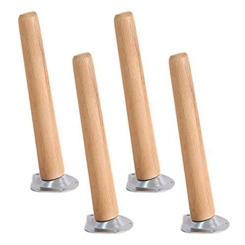 4 Stück Tischbeine Holz, Schräge Möbelbeine, Sofabeine Aus Buche, Ersatzmöbelfüße Für Schränke, Esstische, Schreibtische, Mit Schrauben Und Montageplatten,Wooden-70cm/27.56in 4 Stück Tischbeine Holz, Schräge Möbelbeine, Sofabeine Aus Buche, Ersatzmöbelfüße Für Schränke, Esstische, Schreibtische, Mit Schrauben Und Montageplatten,Wooden-70cm/27.56in von Generic