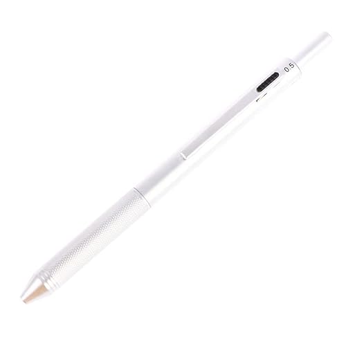 4 in 1 mehrfarbiger Metallkugelschreiber 3 Farben Kugelschreiber 1 automatischer Bleistift für Schule Büro Schreibwaren Schreibwaren Geschenke von Generic
