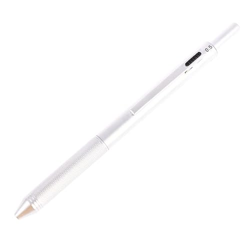 4 in 1 mehrfarbiger Metallkugelschreiber 3 Farben Kugelschreiber 1 automatischer Bleistift für Schule Büro Schreibwaren Schreibwaren Geschenke von Generic