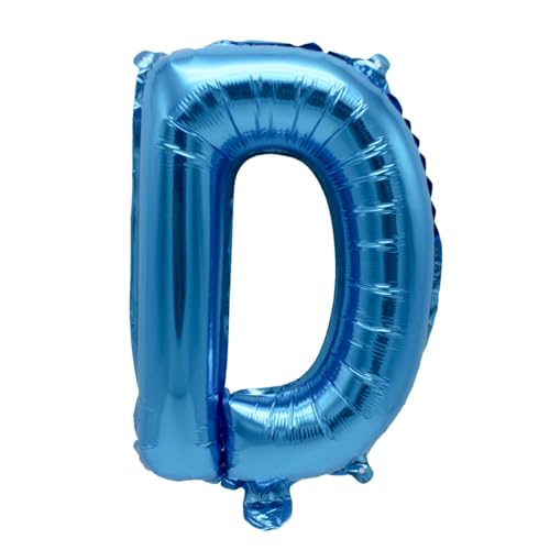 40cm Aluminiumfolie Brief Ballon Hauptstadt Englischer Charakter Dekoration Aluminiumfolie Ballon-blau-D 40cm Aluminiumfolie Brief Ballon Hauptstadt Englischer Charakter Dekoration Aluminiumfolie Ballon-blau-D von Generic