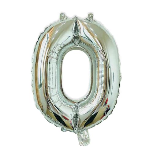 40cm Aluminiumfolie Brief Ballon Hauptstadt Englischer Charakter Dekoration Aluminiumfolie Ballon-silver-O 40cm Aluminiumfolie Brief Ballon Hauptstadt Englischer Charakter Dekoration Aluminiumfolie Ballon-silver-O von Generic