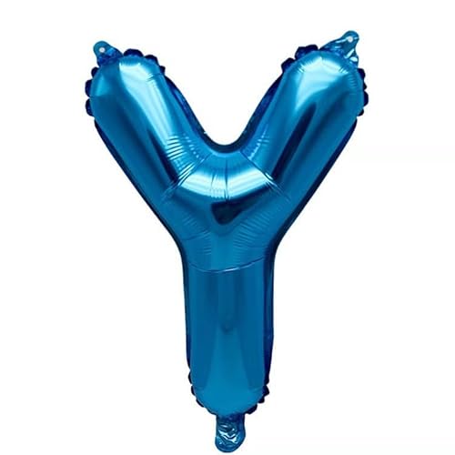 40cm Buchstabe Folienballon, Luftballon Feier Dekoration -as the picture_c-Y,40cm von Generic