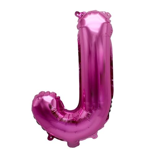 40cm Buchstabe Folienballon Ballon Luftballons Hochzeit Glücklich Geburtstag Party Dekoration -pink-J 40cm Buchstabe Folienballon Ballon Luftballons Hochzeit Glücklich Geburtstag Party Dekoration -pink-J von Generic