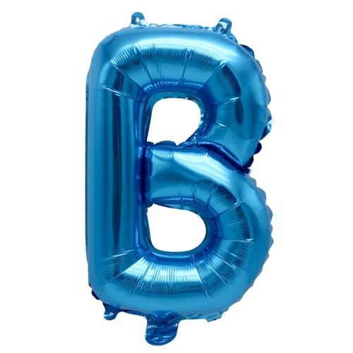 40cm blau Buchstabe B Folienballon Ballon Luftballons Hochzeit Glücklich Geburtstag Party Dekoration von Generic