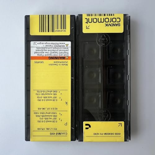 490R-140408M-PH 4240 Hartmetallmesser, 10 Stück 490R-140408M-PH 4240 Hartmetallmesser, 10 Stück von Generic